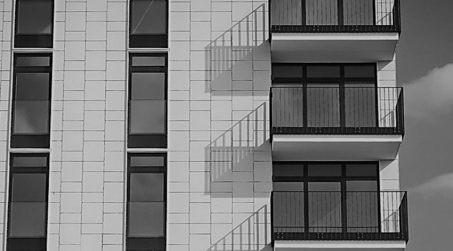 Building balcony 3 floors